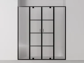 CLIFF - Niche glass shower cabin with pivot door by Park Avenue - view 2
